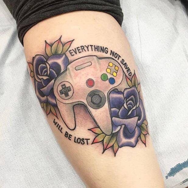 Epic Gaming Tattoo Ideas to Level Up Your Ink Game